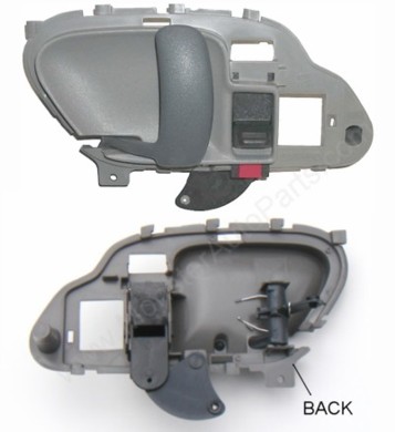 CHEVROLET TAHOE DOOR HANDLE INSIDE